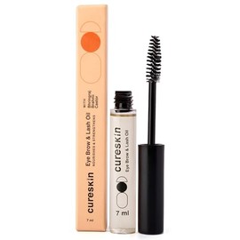 Cureskin Aceite para cejas y pestañas | Nutre y fortalece (0.2 fl oz) | Suero para el crecimiento de pestañas | Suero de pestañas para el crecimiento 