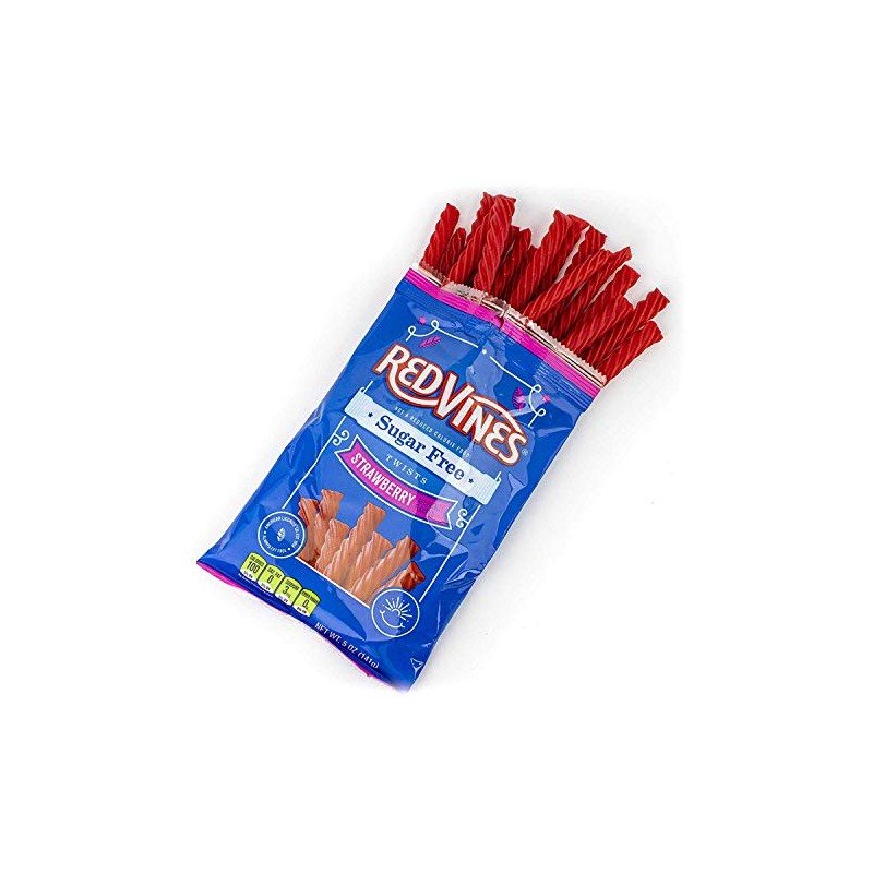 Red Vines Sugar Free Licorice, Strawberry Flavor, Soft & Chewy