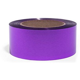 TCDesignerProducts Purple Metallic Streamer, 2 Inches x 500 Foot