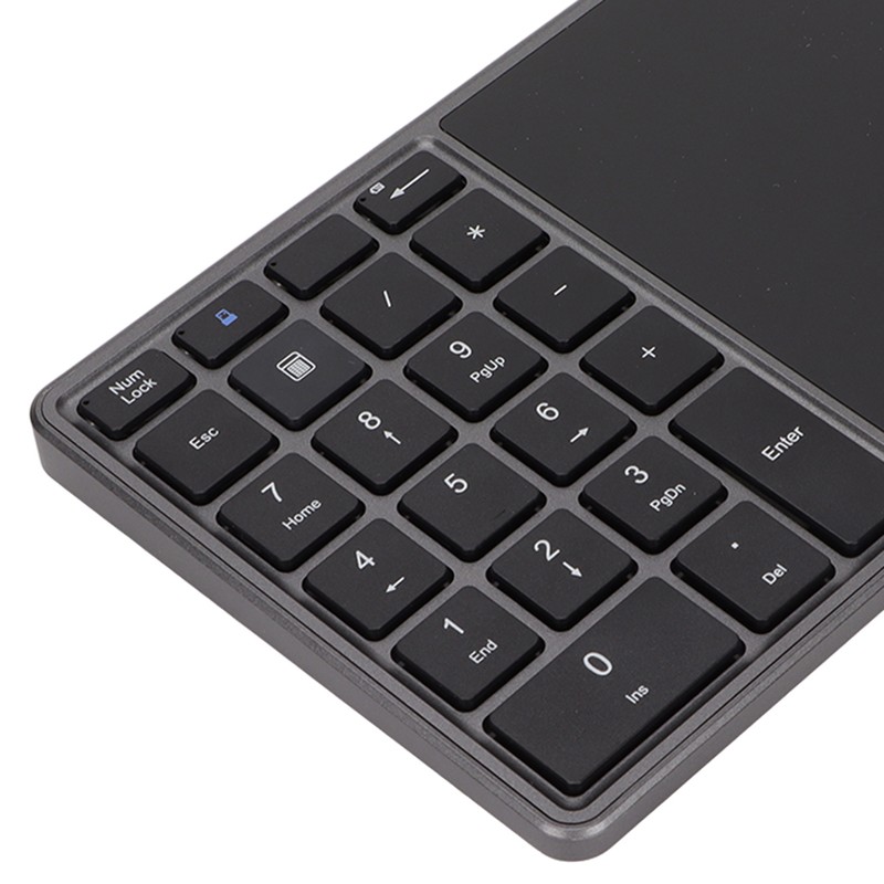 Wireless Numeric Keypad Touchpad Design 22 Keys 2.4G Dual Mode