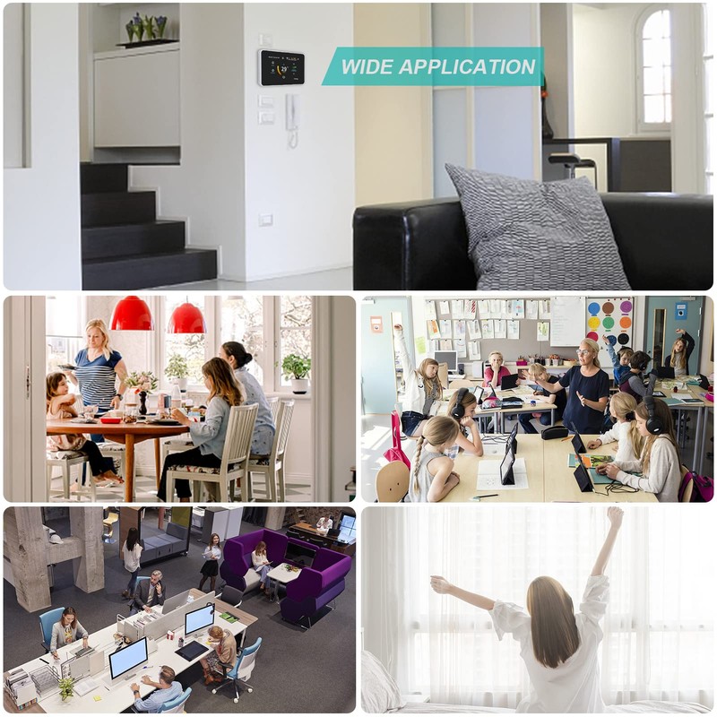 85-275V Wi-Fi Smart Thermostat Programmable Thermostat 5+2/6+1/7 Days Schedule APP