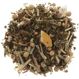 AURESA Organic Herbal Tea Mint Fresh | Spearmint with Lemon Flavour | Loose Tea from Controlled Organic Cultivation