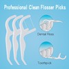 Extra Strong Dental Floss Picks | Professional Clean Flosser Picks