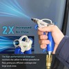 FIRSTINFO A18566 High Flow Windstorm 2X Air Blow Gun, High-Pressure