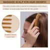 Wooden Comb Wood Hair Comb Green Sandalwood Comb for Women