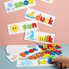 Mumoo Bear Spelling Games Alphabet Flash Cards Toys for 1-6