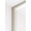 因幡電工 配管化粧カバー コーナー立面90° 立面90°曲り ホワイト LDC-70-W
