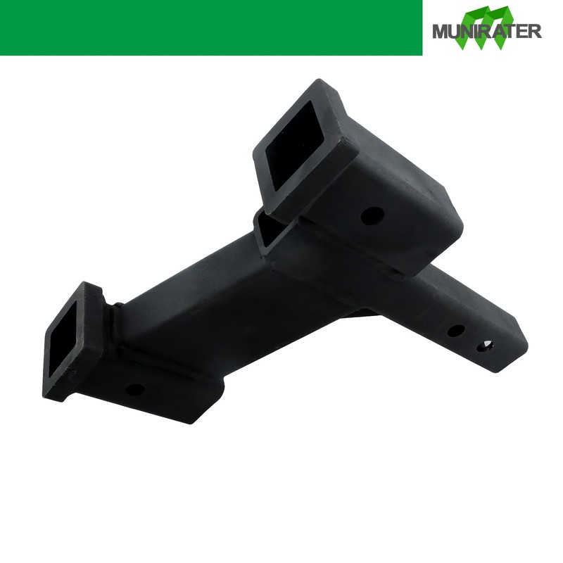 munirater Replacement for Trailer Dual Hitch Extender Adapter with 2-1/4-inch