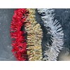 Very Long Christmas Tinsel in Red, Gold Or Silver, 50