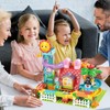 XYNGU Kid Marble Run Building Blocks with Elevator Spiral Lift,Gift