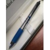 Franklin Covey Hinsdale Chrome/Blue, Multi-Function Pen with Pencil
