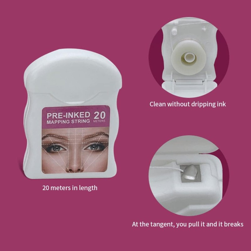 Mapeo de cejas Cadena de mapeo de microblading de cejas