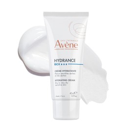 Eau Thermale Avene Hydrance RICH Hydrating Cream, Daily Face Moisturizer, Non-Comedogenic, 1.3 oz.