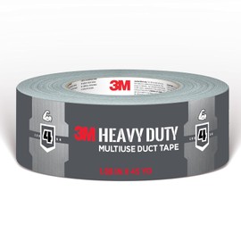 3M Heavy Duty Duct Tape, 1.88in x 45yd, 1 Roll, Multi-Surface, Temporary Solutions for Sealing, Holding, and Reinforcing, Tear by Hand Vertically and Horizontally, Staple for Every Toolbox (2145)
