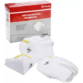 Makrite  NIOSH CDC Surgical Medical N95 Face Mask Respirator, PACK OF 20 - l-188 N95