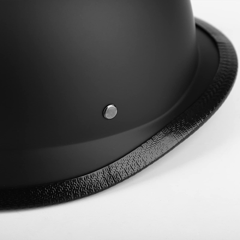 Yesmotor Helmet Half Shell German Motorcycle Helmet with Cycling Glasses