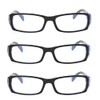 Rongchy 3 PRS Distance Glasses Mens Womens Nearsighted Eyewear Classic