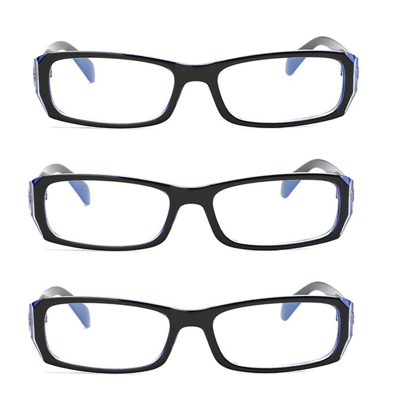 Rongchy 3 PRS Distance Glasses Mens Womens Nearsighted Eyewear Classic