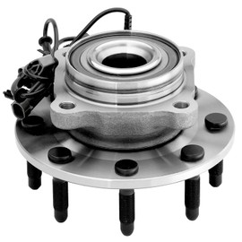 JADODE 515098 Front Wheel Bearing and Hub Assembly 8 Lugs w/ABS for Chevy GMC Silverado Sierra 2500 3500 HD Suburban Yukon XL 2500 Hub Bearing Assembly 2pc