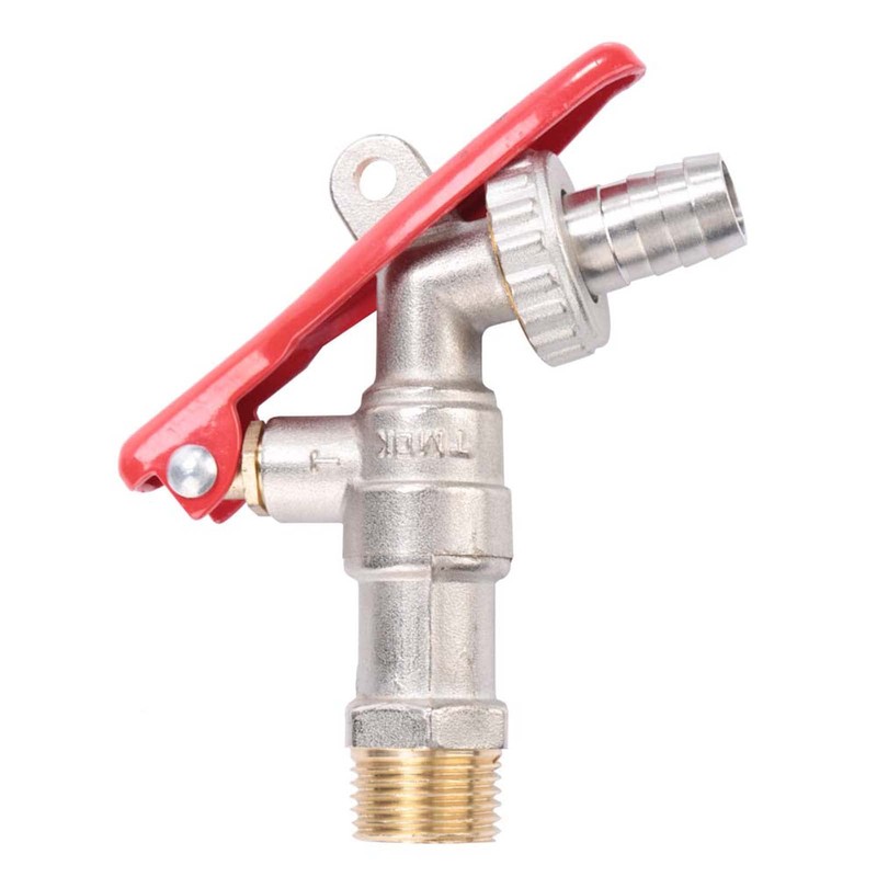 Brass 1/2 Inch Thread Tap Lockable Tap Home Outdoor Garden