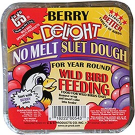 C&S Berry Delight No-Melt Suet Dough 11.75oz