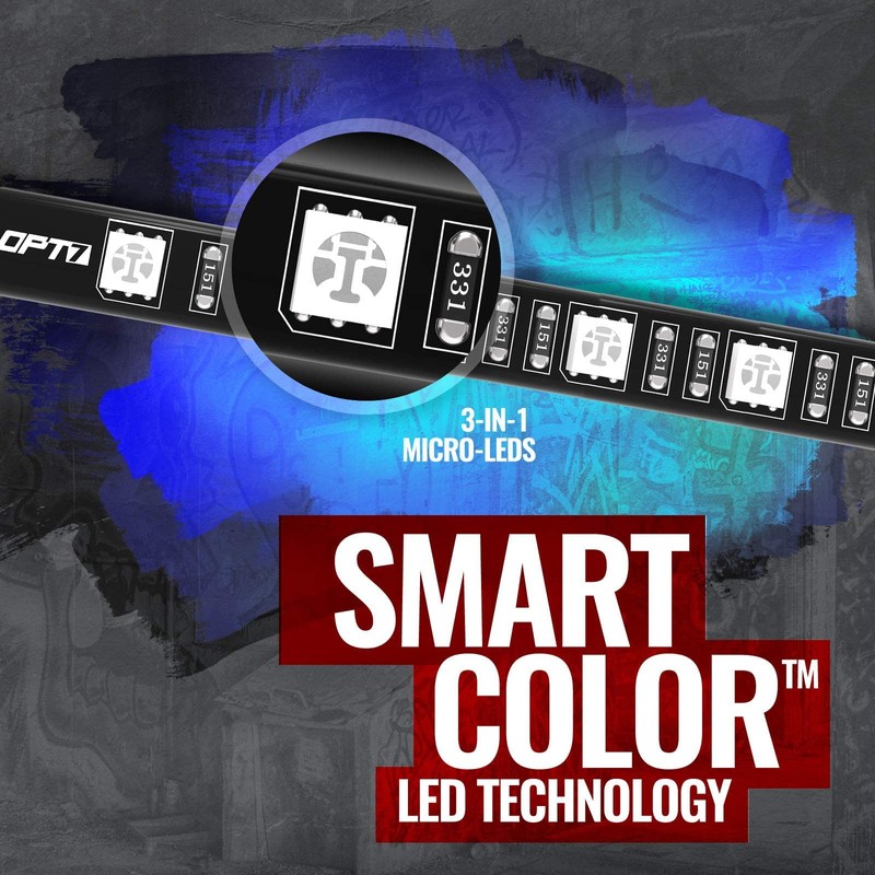 OPT7 Aura PRO Bluetooth Wheel Well LED Kit | 4pc