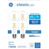 GE Classic LED 60 Watt Replacement, Daylight, A19 General Purpose