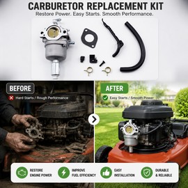Carburetor Replacement Kit for Craftsman Riding Mowers – Compatible Fuel-Air Repair Part for LT & YT Models