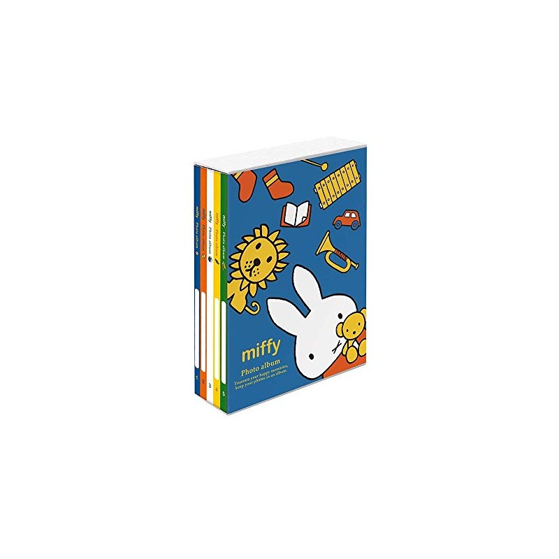 Nakabayashi 5 books BOX Pocket Album Miffy 23872