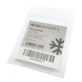 EC360® Graphite-2 20W/mK Thermal Pad (30 x 30 x 0.05 mm, Graphite-2)