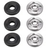 3 Pair Metal Inner Outer Flange Accessories Angle Grinder Flange