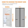 GRIFEMA Zanzariera magnetica per porte finestre 90x210 cm
