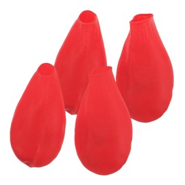 VILLFUL 4pcs Dog Rain Shoes Slip Proof Outdoor Dog Boots Waterproof Comfortable for