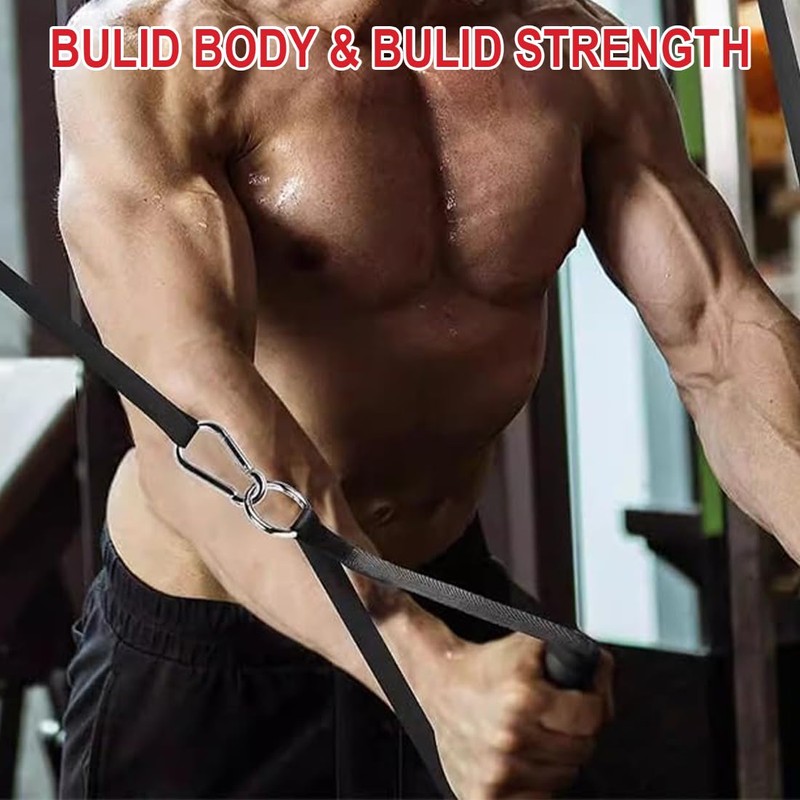 YOYEAH One-Handed Cable Pull Fitness Handles - 2 x Pulley