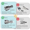 Integrated Internal & External Pipe Threading Tool with Sealant Tape