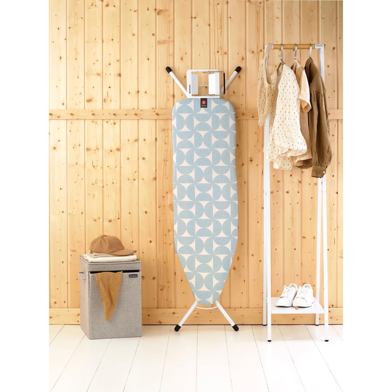 Brabantia Comfort Ironing Board with Left/Right Adjustable Steam Iron Rest