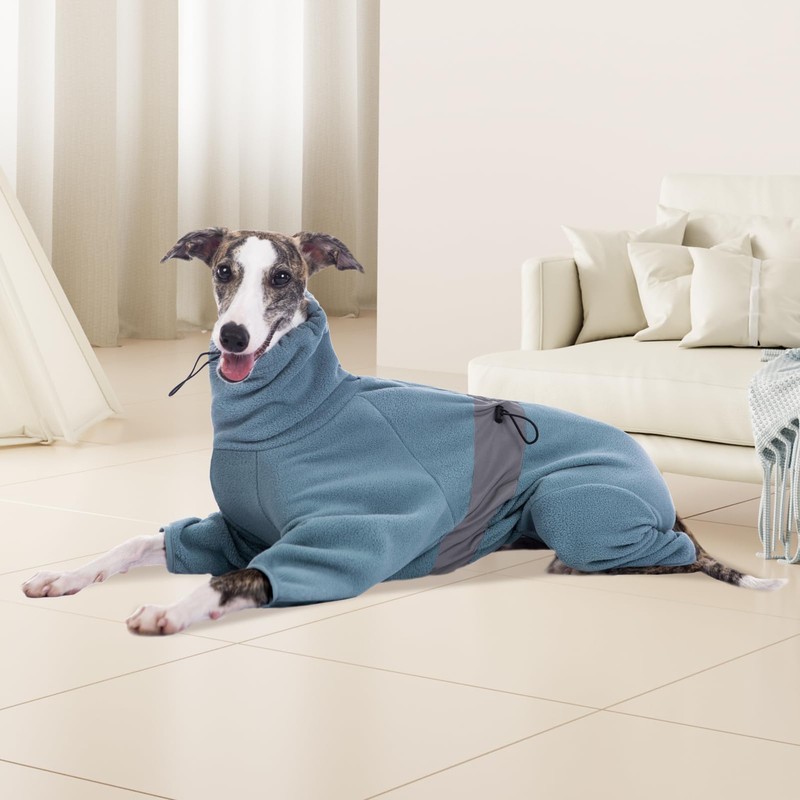 Luxepet Warm Polar Fleece Dog Jacket, Winter Dog Clothes Pullover,