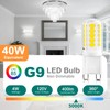 DiCUNO G9 LED Bulb, 5000K Daylight White, LED G9 Light