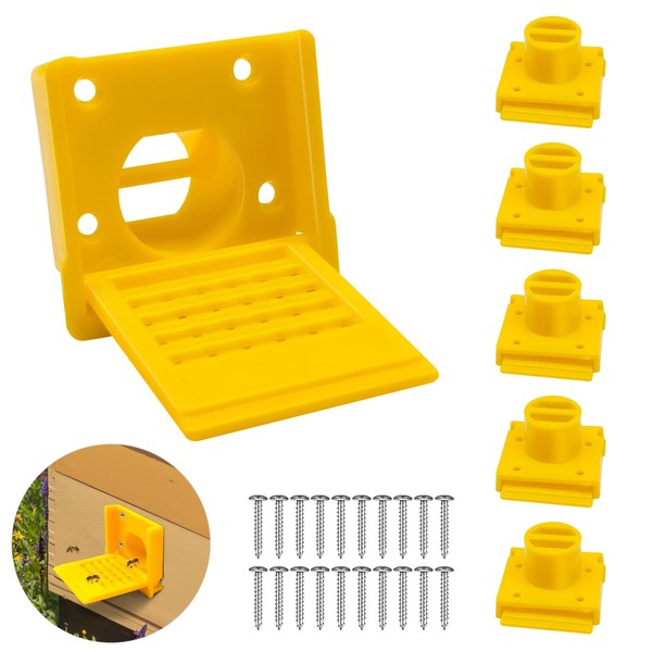 Bee Hive Entrance Reducer, 6 Pack Plastic Beehive Entrance Reducer,