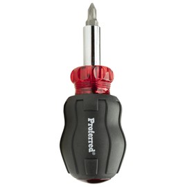 Proferred T29001 Interchangeable Bit Screwdriver Sets, Stubby 5 Piece in 1