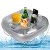 HA BIN Floating Drink Holder, Inflatable Floating Pool Drink Holder
