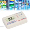 Refrigerator Thermometer Digital Fridge Freezer Temperature Meter Magnetic Back with