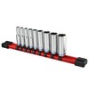 WORKPRO Deep Socket Set, 0.25 inch (6.35 mm), 0.25, 0.2,