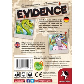 Pegasus Spiele 18333G Evidence (Edition Spielwiese)