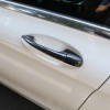 momocar Carbon Fiber ABS Side Door Handle Trim For Benz