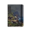 Puffins Roosting Flexible Pocket Notebook by Julian Friers - Memo