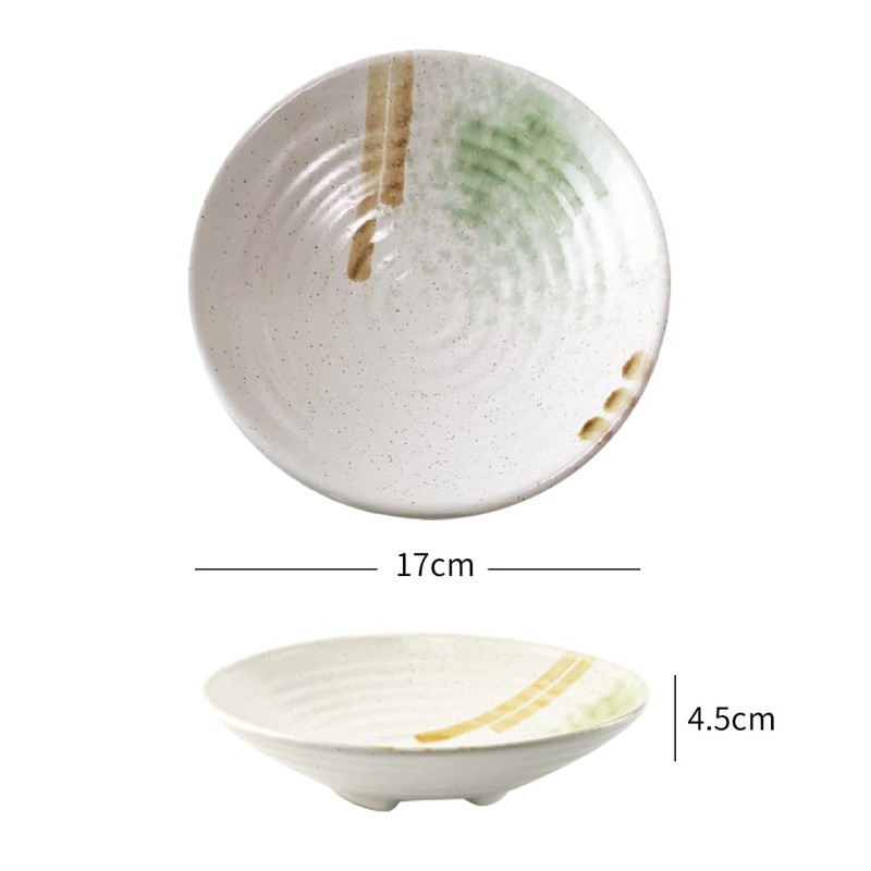 Highawk Flower Vase Flower Arrangement for Ikebana Basin Vase Pottery