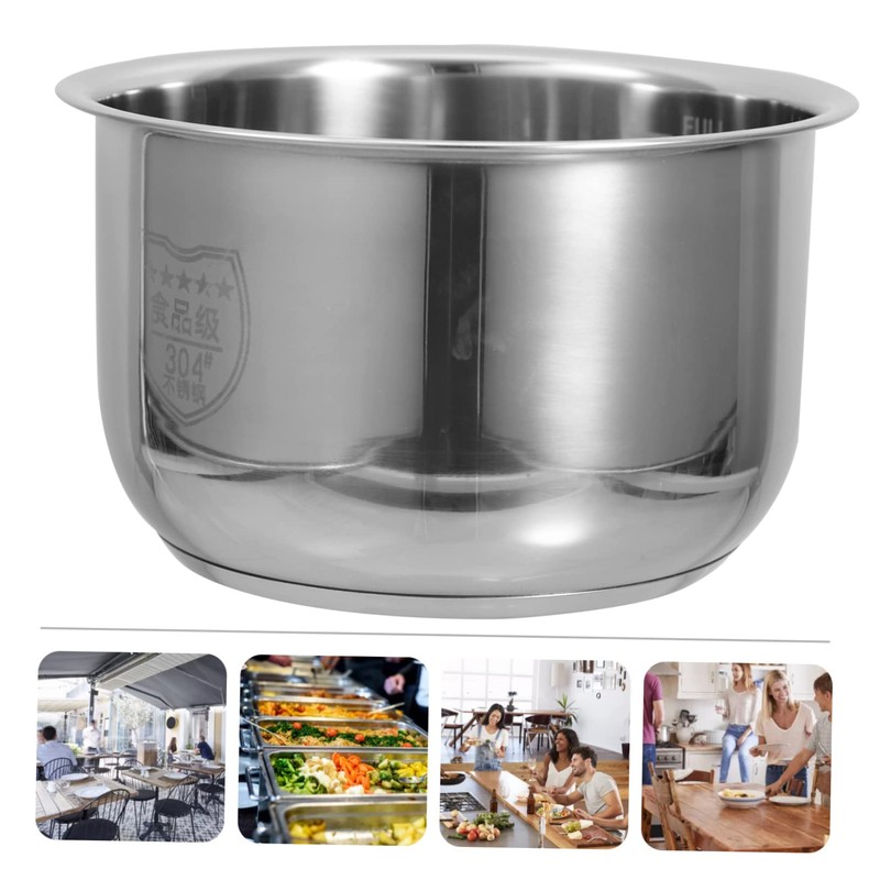 Inner Pot Pressure Cooker Rice Cooker Liner Stainless Steel Rice