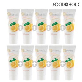 (10 Pieces) Food A Holic Lemon Moisture Hand Cream 100ml / (10개)푸드어홀릭 레몬 모이스처 핸드크림 100ml
