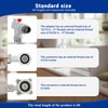 6FT Countertop dishwasher inlet and drain hose kit, compatible with